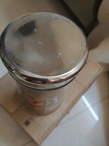 Glass Container with Lid 6 piece