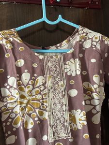 Floral Print Kurta