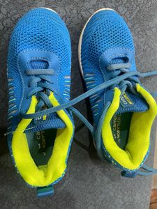 Blue Athletic Sneakers
