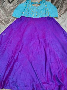 Long Frock Neon Shade