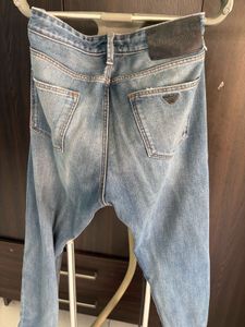 Emporio Armani Light Wash Jeans