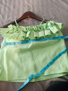 Cute Ruffle Bikini Top