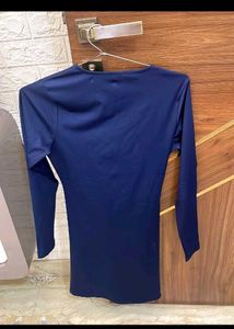 Blue Long Sleeve short dress 💙