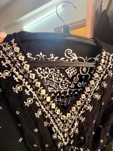 Boho Chic Mini Dress - Size L