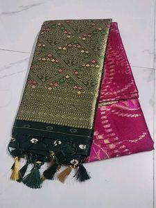 Elegant Woven Sari