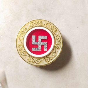 Pure Silver Swastik for pooja needs