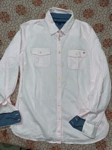 Tommy Hilfiger Pink Button-Up Shirt