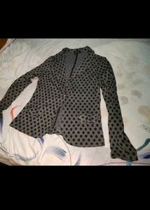 Chic Polka Dot Blazer winters italy