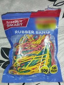 Long lastic multi colour Rubber band