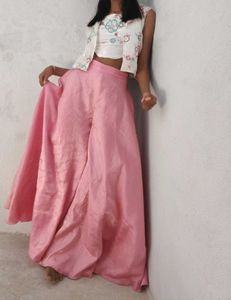 Circular palazzo with jacket &top