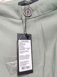 Vero Moda Olive Green Palazzos