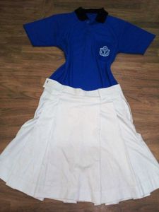 School Uniform Set: 3 Skirts,1 t-shirt