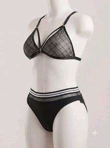 Sheer Black🪔 Bra & Panty Set