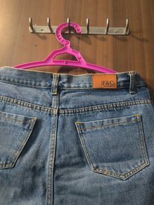 Classic Blue Denim Shorts
