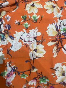 Floral Cold Shoulder Top