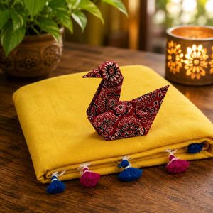 🌼 Sonali Utsav Mul Cotton Saree 💛