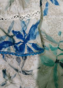 white suit salwar with dupatta