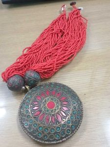 Red Beaded Necklace