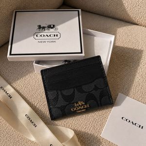 Coach Signature Card Case Wallet