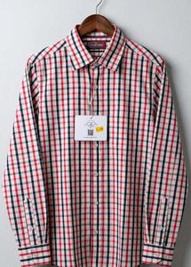 Suzuki Men's Red Checkered Shirt