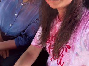 Happy Holi White T Shirt