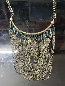 Bohemian Layered Chain Necklace
