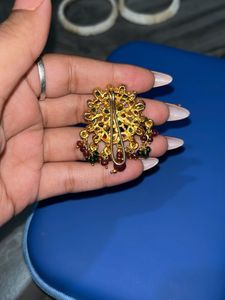 Peacock Design Jhumka Earrings