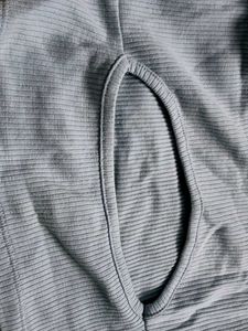 Ribbed Cut-Out Tank Top