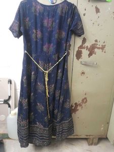 Beautiful Blue Floral Kurta
