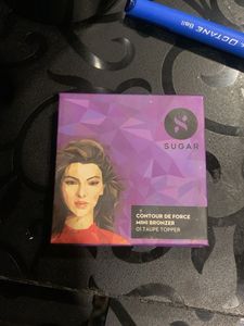 Sugar Contour De Force Mini Bronzer - Taupe Topper