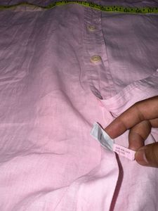 Polo Ralph Lauren Pink Linen Shirt