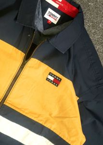 Tommy Jeans Color Block Suede Jacket