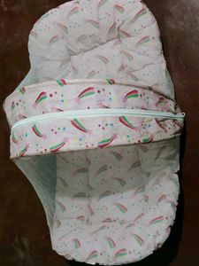 Cute Baby Nest with Rainbow Print
