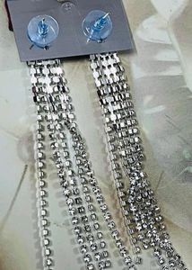 Party Wear Sliver Earrings