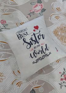 Best Sister Cushion Cover