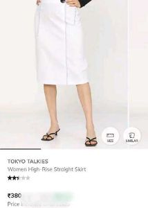 2 skirts Tolkyo Talkies Combo - Black + White