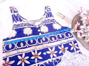 Blue Floral Romper Set