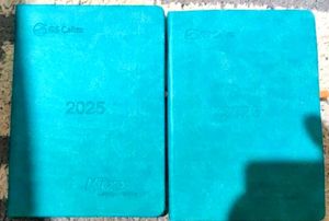 🔀📘📘Set of 2 Notebook Diaries Year 2025