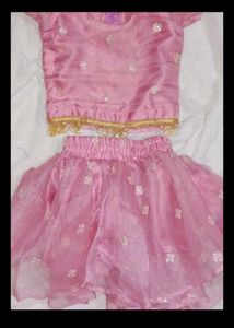 2 Baby Girls Designer Frock and skirt