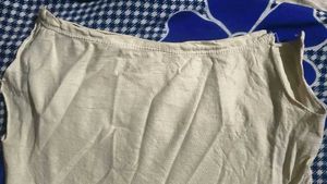 Cream Spaghetti Strap Tank Top