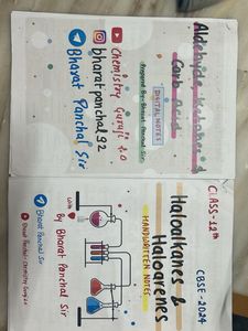 Bharat Panchal Class 12 Chemistry Notes Coloured