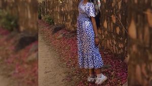 Floral Print Midi Dress
