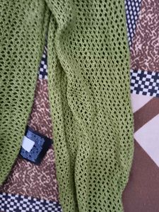 Lightweight Olive Green Knit
