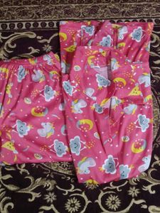 Cute Pink Unicorn Pajama Set