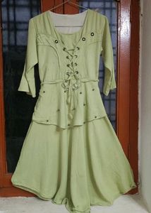 Stylish Green Dress