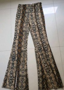 Offer valid today only  50% off Print Flared Pants
