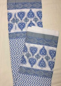 💙Ethic Blue &amp; White Printed Kurta🪩