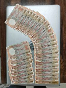 Vintage ₹2 Indian Currency Collection