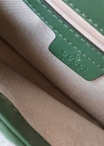 GREEN TORCHON GG MARMONT Bag