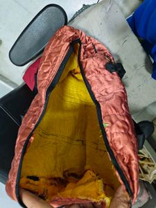 Quilted Embroidered Hobo Bag
